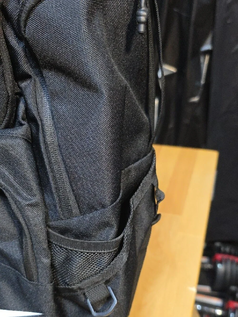 Nike Black Backpack with White Swoosh - Men's Everyday Pack